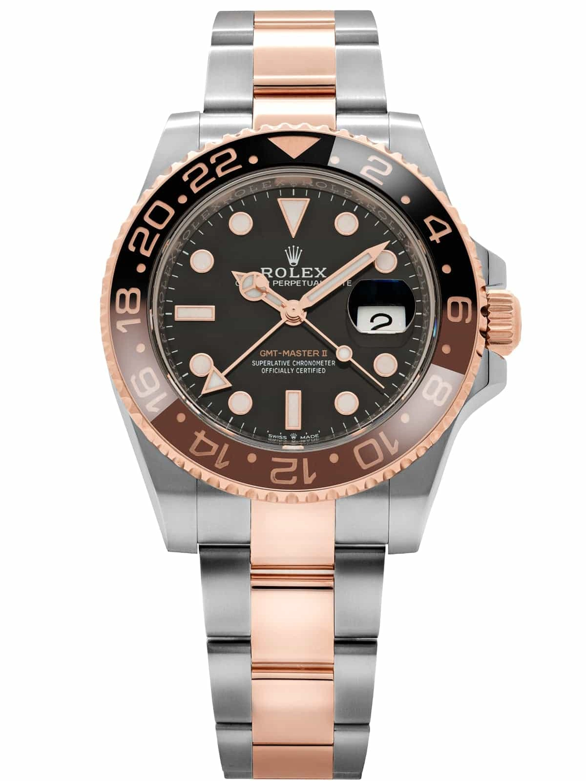 Rolex GMT-Master II Black Dial 126711CHNR Root Beer