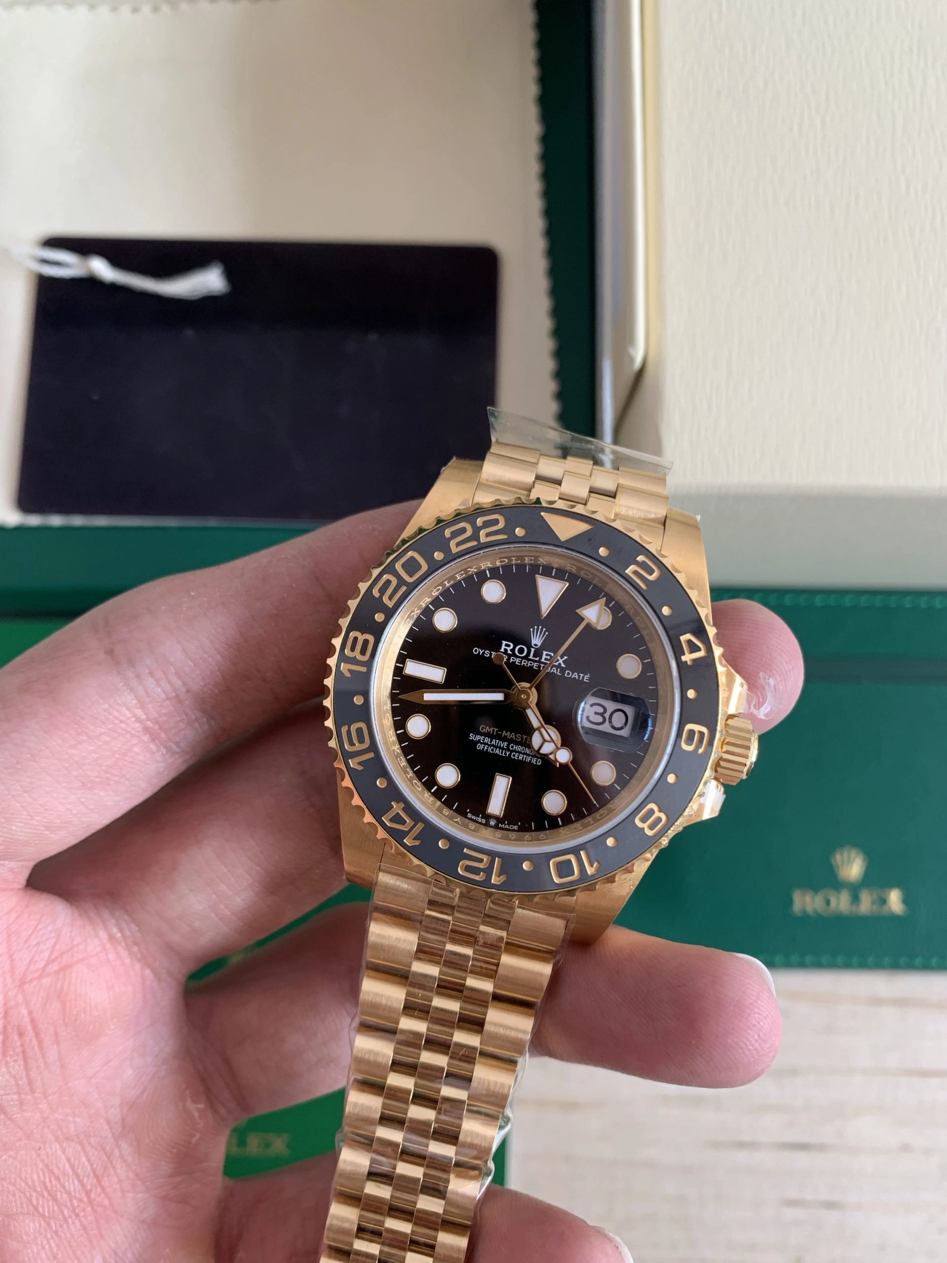 Rolex GMT-Master II Black Dial 126718GRNR