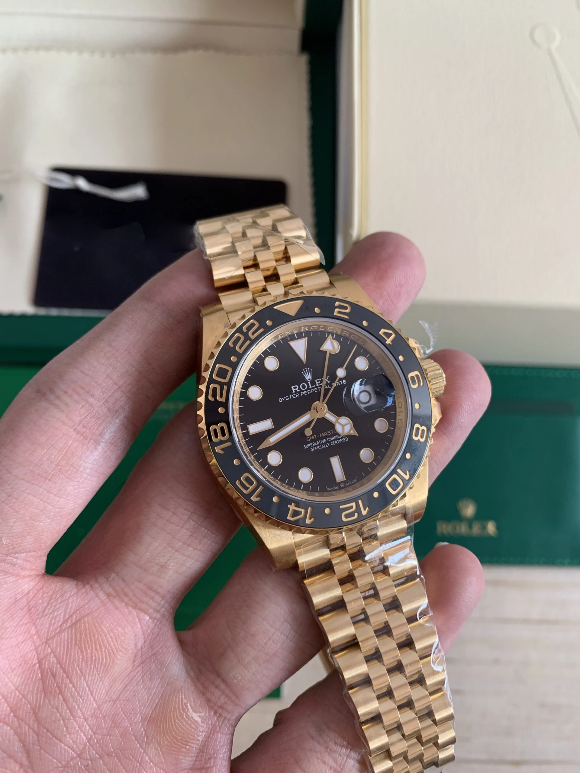 Rolex GMT-Master II Black Dial 126718GRNR