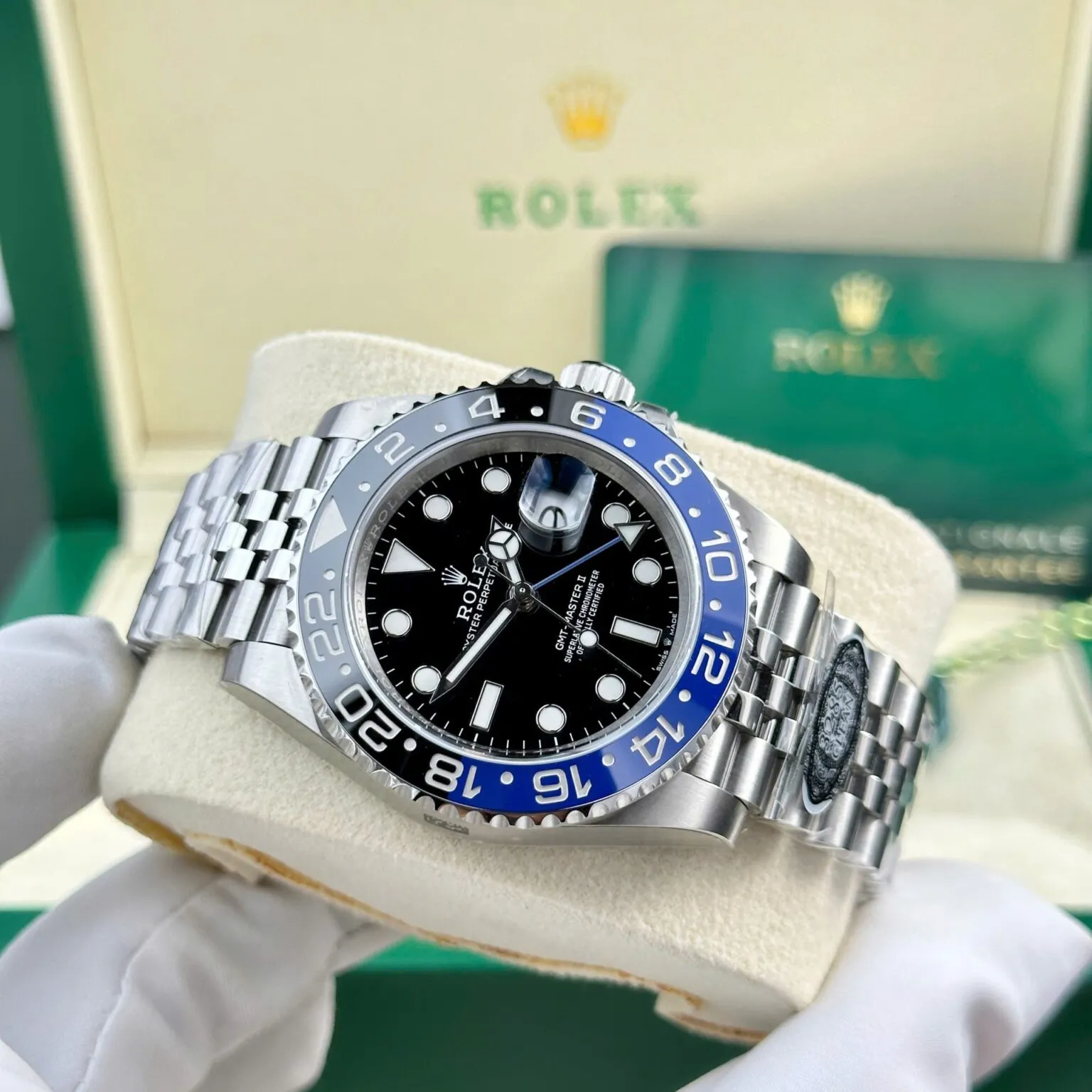 Rolex GMT-Master II Black Dial 126710BLNR “Batgirl”