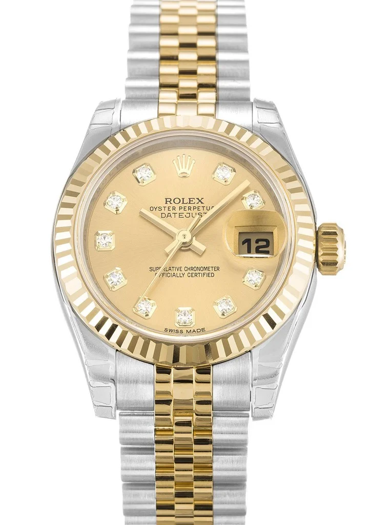 Rolex Lady-Datejust Champagne Dial 179173-2 26 mm