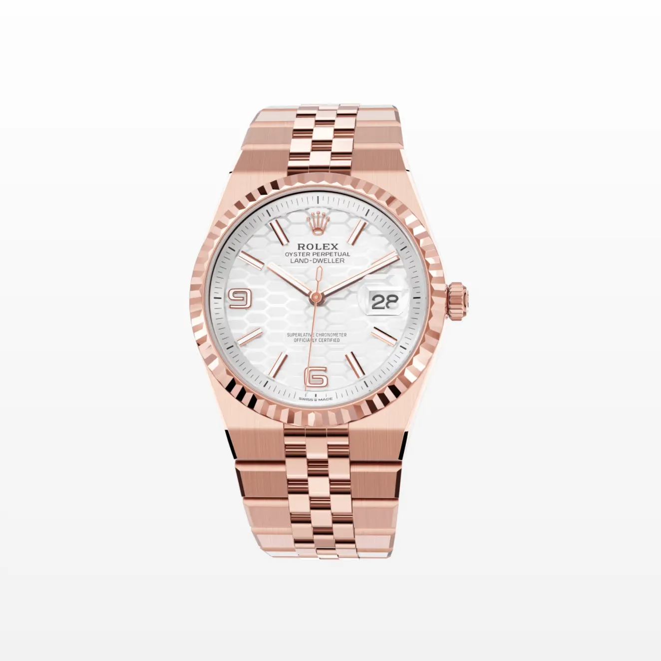 Rolex Land-Dweller 36 mm Everose gold (2025)