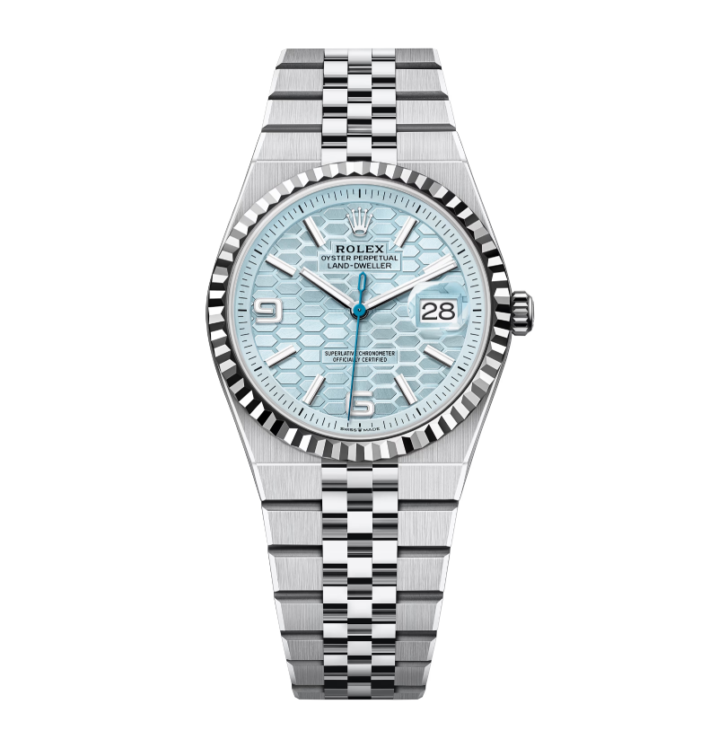 Rolex Land-Dweller 36 mm Ice Blue Dial (2025)