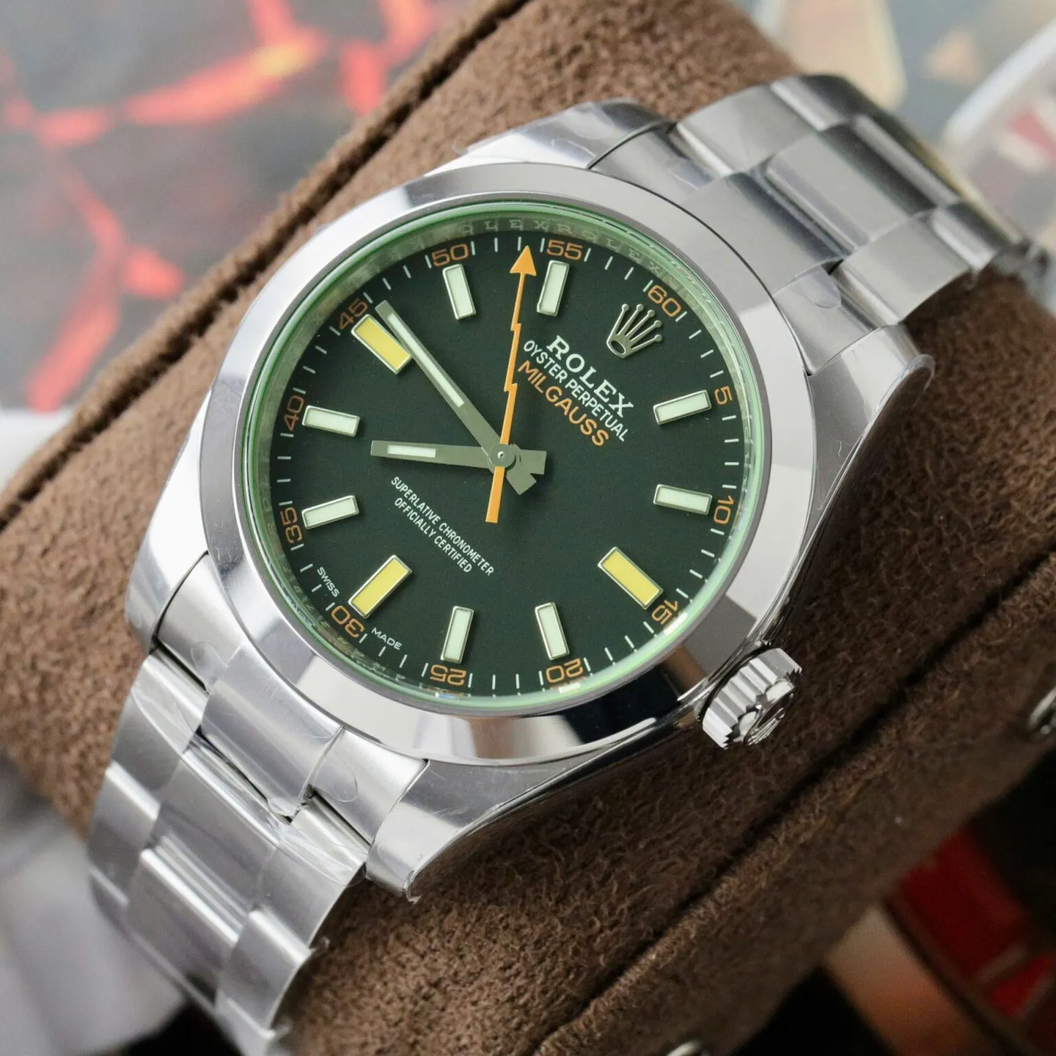 Rolex Milgauss Black Dial 116400GV
