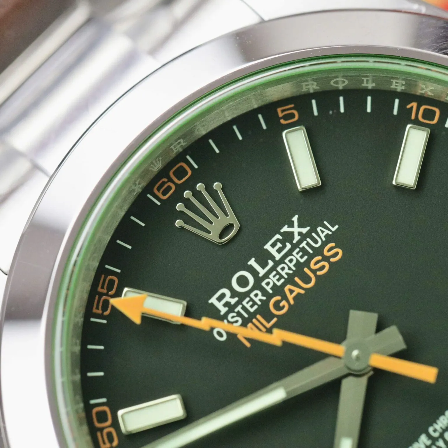 Rolex Milgauss Black Dial 116400GV