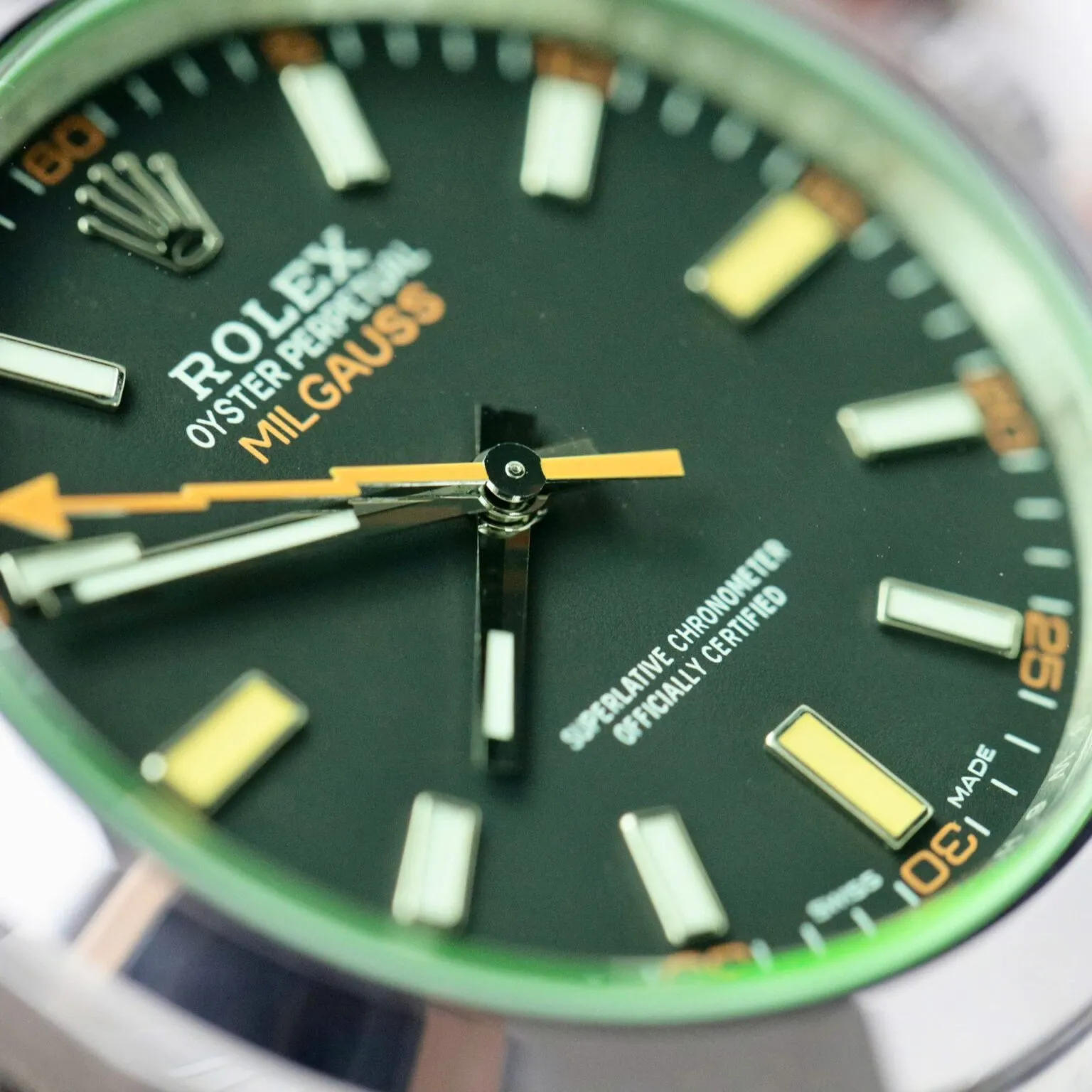 Rolex Milgauss Black Dial 116400GV