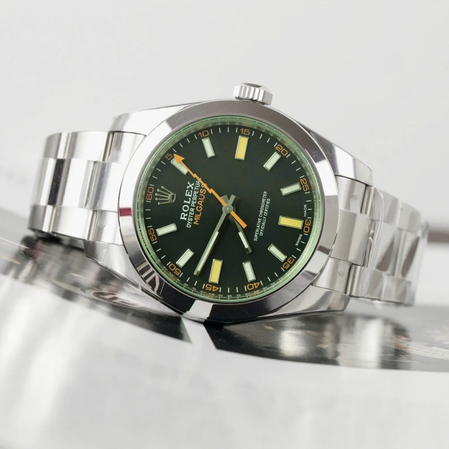 Rolex Milgauss Black Dial 116400GV