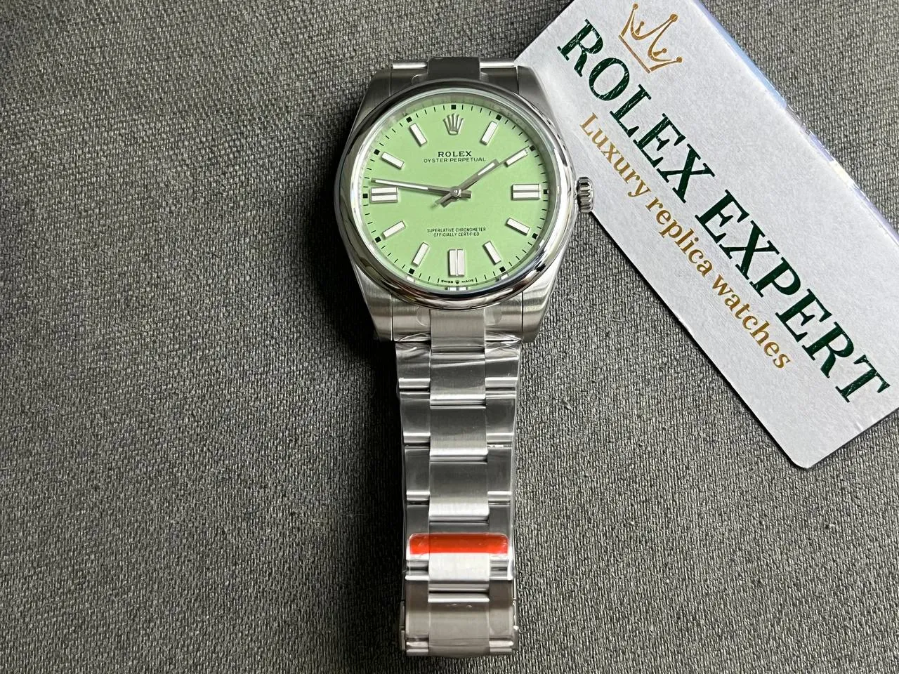 Rolex Oyster Perpetual 277200 Pistachio Dial