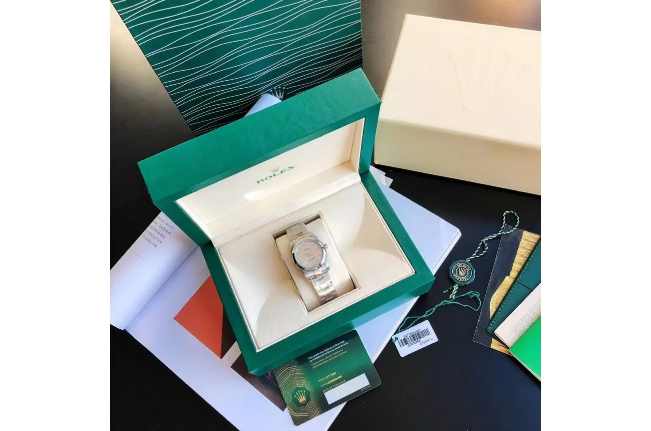 Rolex Oyster Perpetual SS/SS Sliver/Stk 31/41 mm