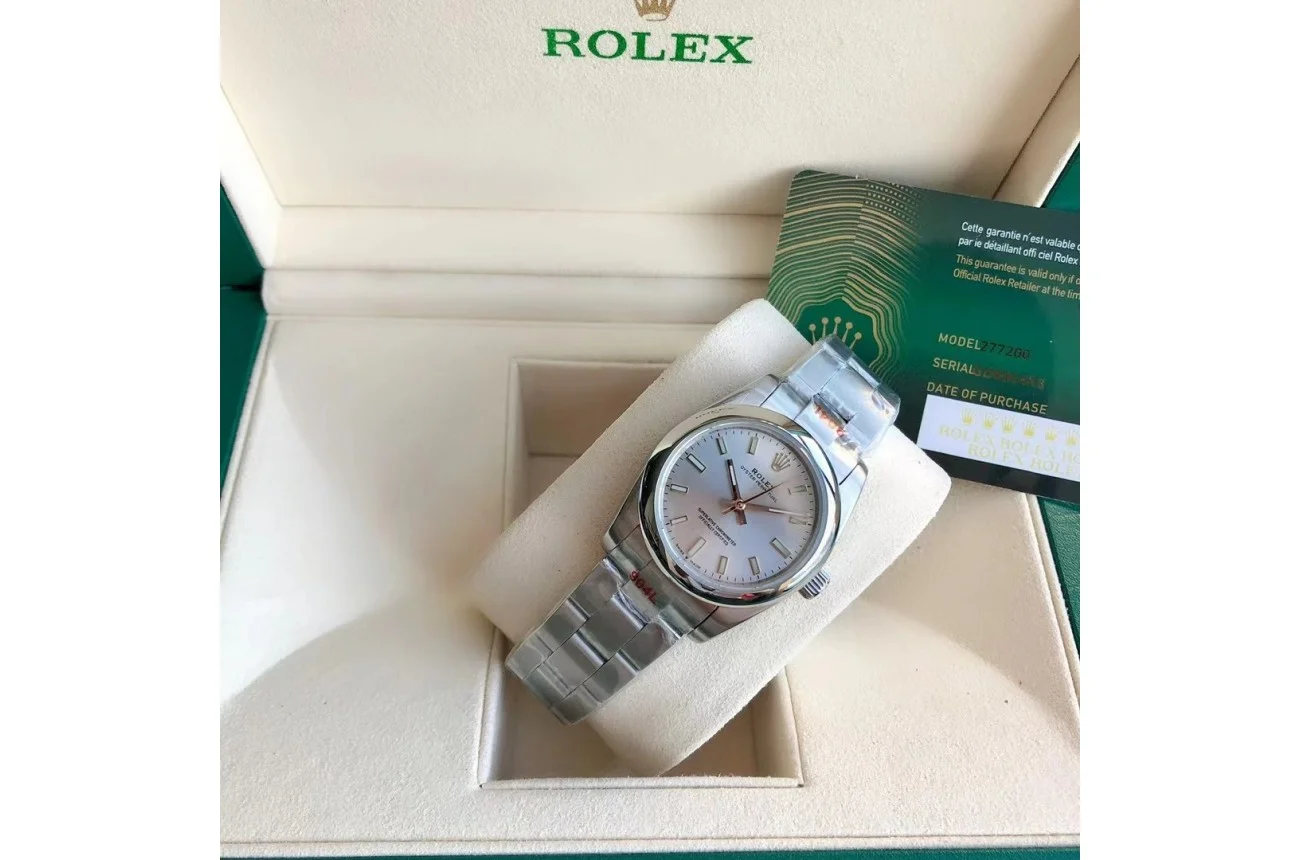 Rolex Oyster Perpetual SS/SS Sliver/Stk 31/41 mm