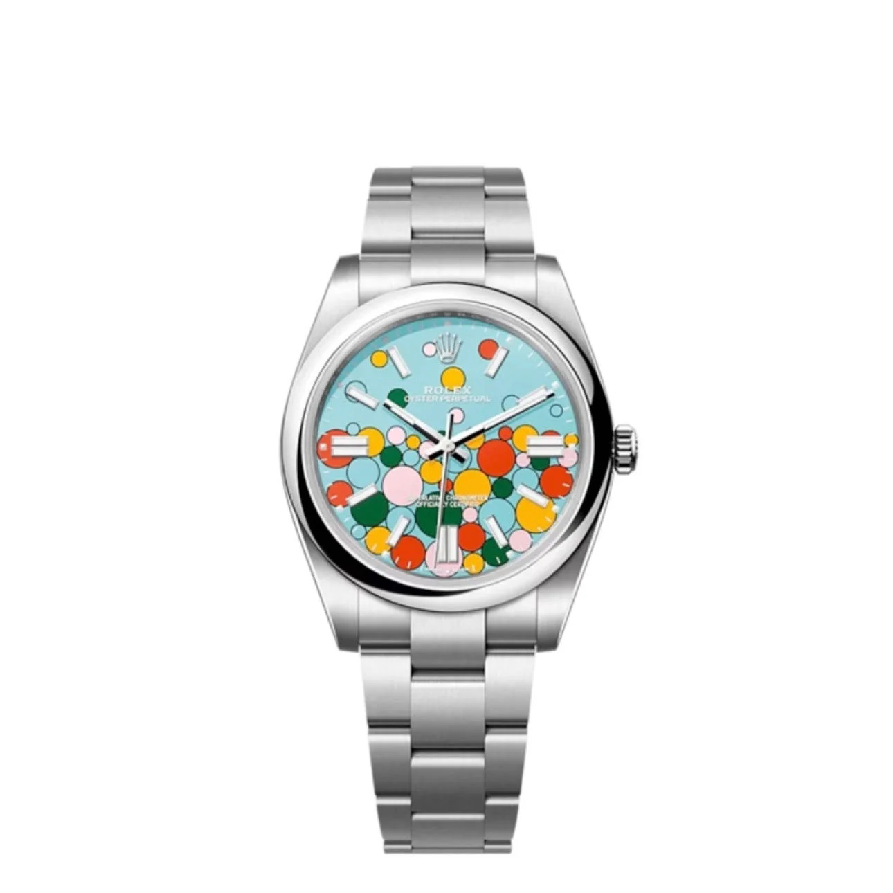 Rolex Oyster Perpetual Turquoise Dial 124300 41 mm