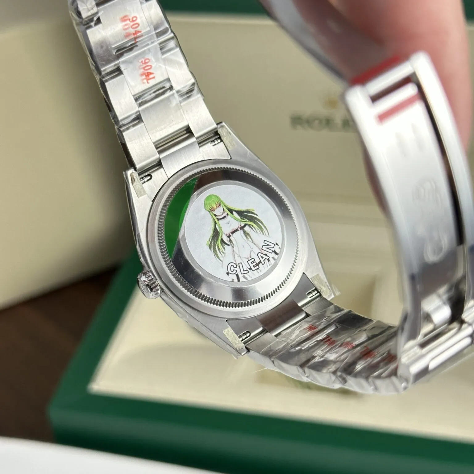 Rolex Oyster Perpetual Lady Blue Dial 126000 36 mm