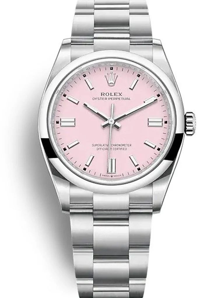 Rolex Oyster Perpetual Lady Candy Pink Dial 126000 36 mm