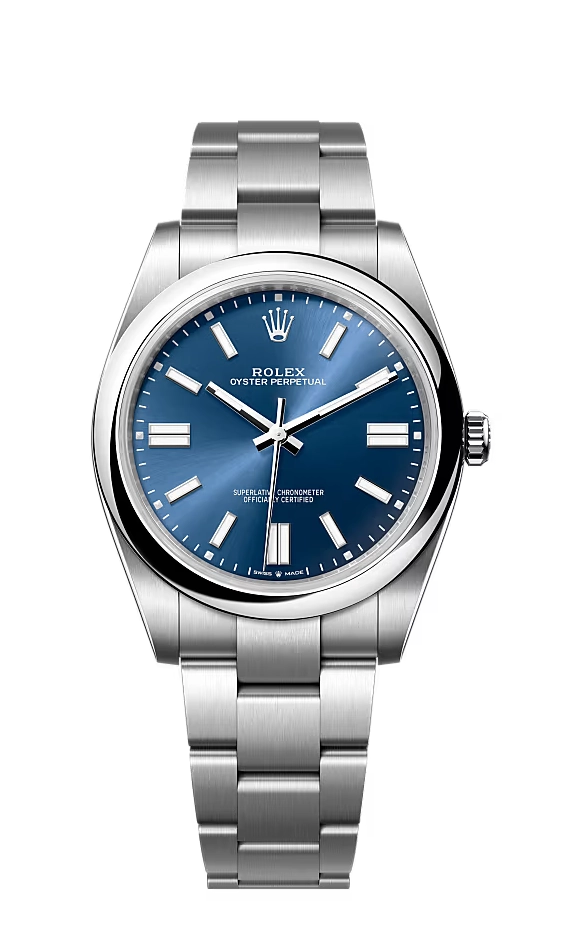 Rolex Oyster Perpetual Blue Dial 124300 41 mm