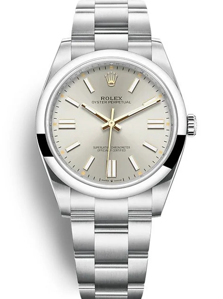 Rolex Oyster Perpetual Silver Dial 124300 41 mm