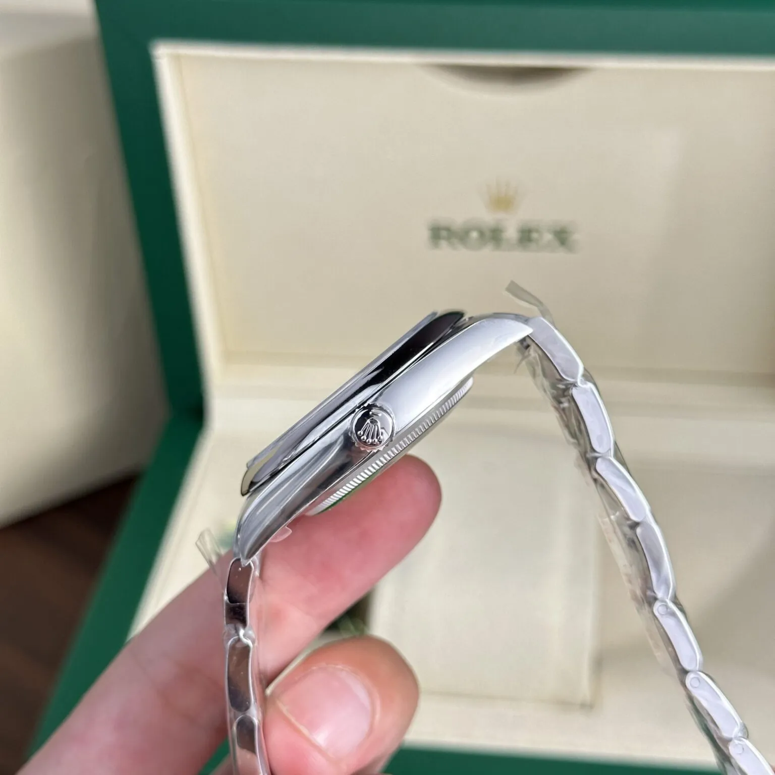 Rolex Oyster Perpetual Silver Dial 124300 41 mm