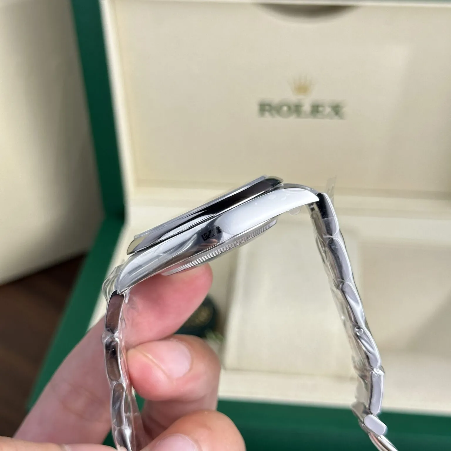 Rolex Oyster Perpetual Silver Dial 124300 41 mm