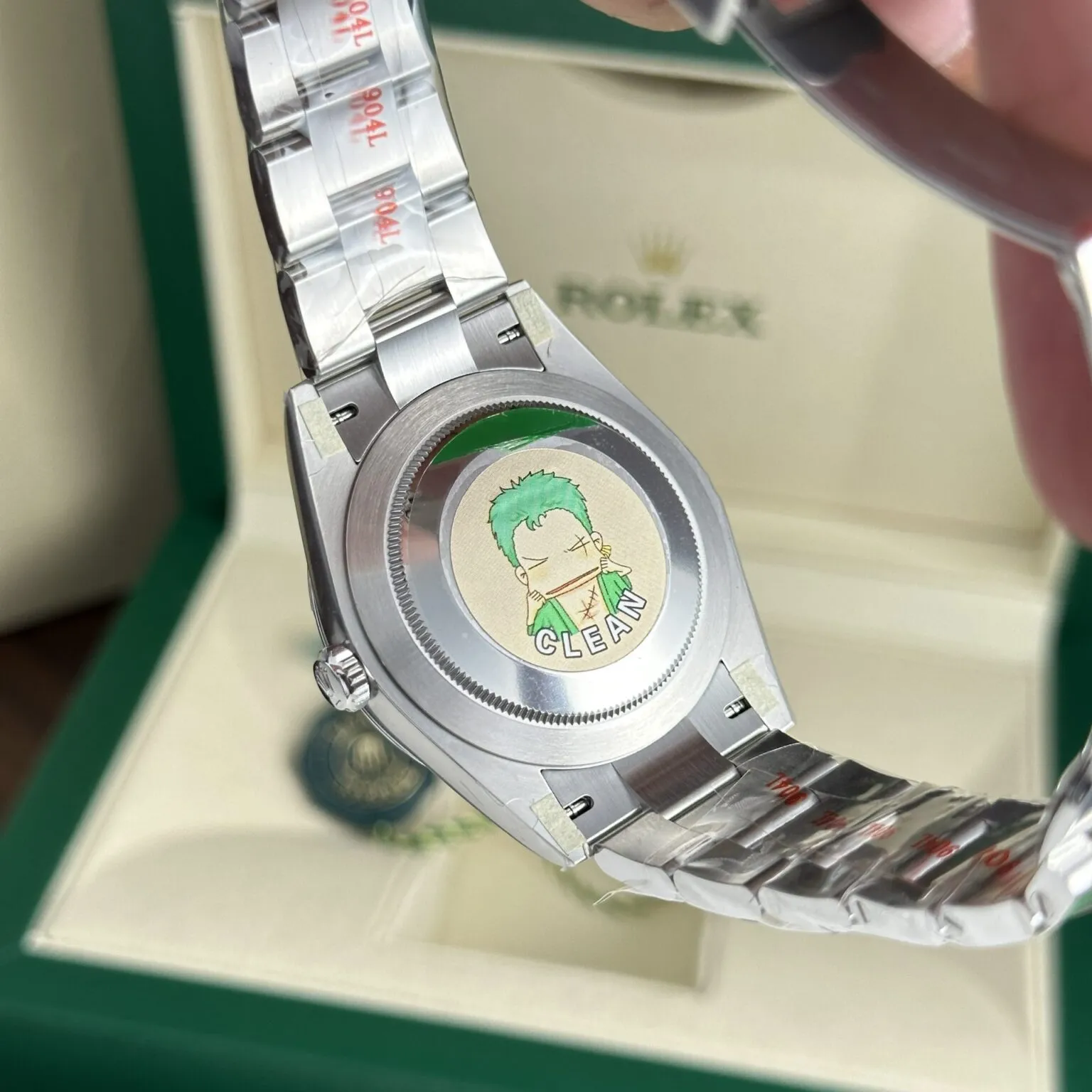 Rolex Oyster Perpetual Yellow Dial 124300 41 mm
