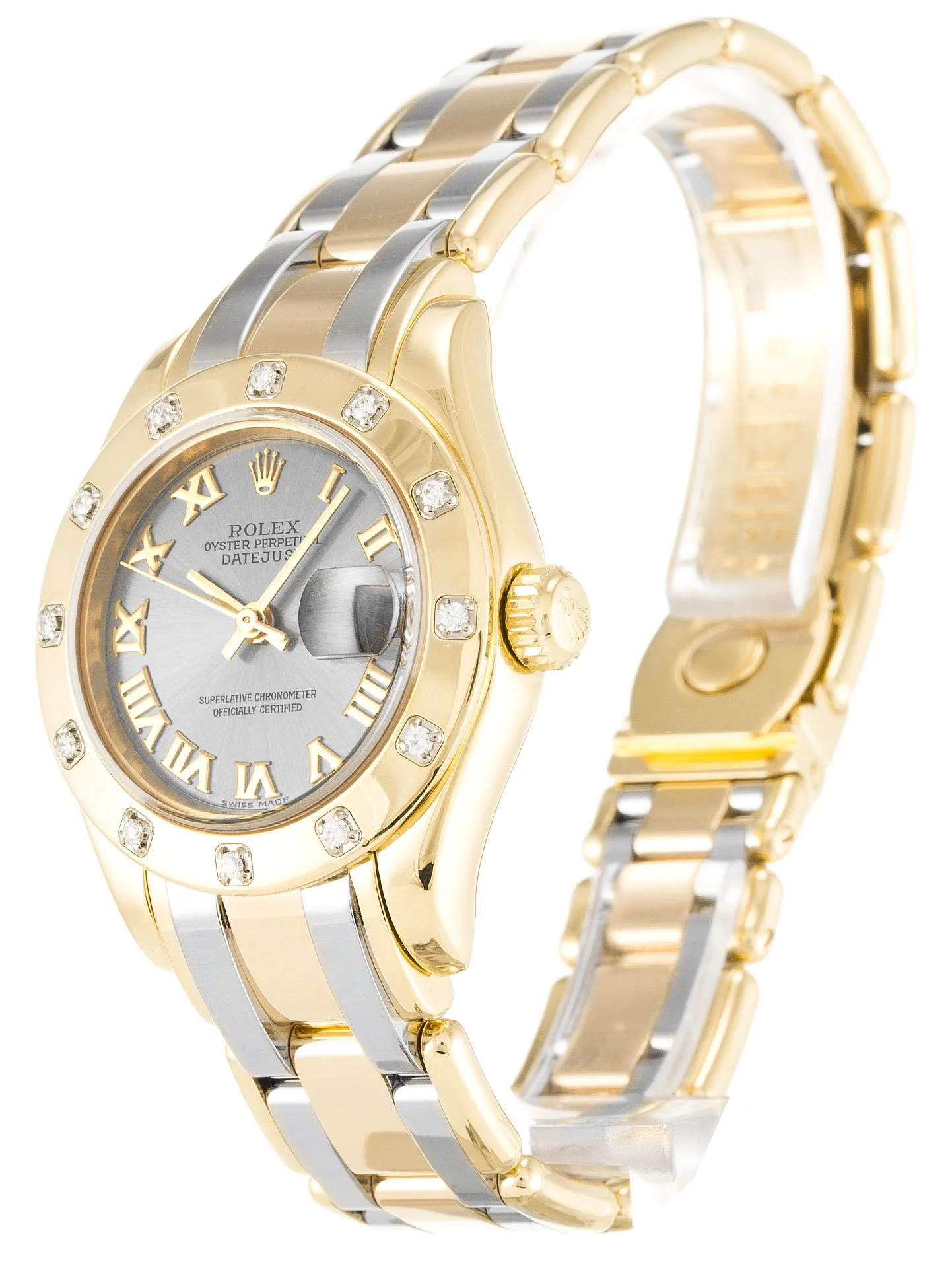 Rolex Pearlmaster Rhodium Dial 80318
