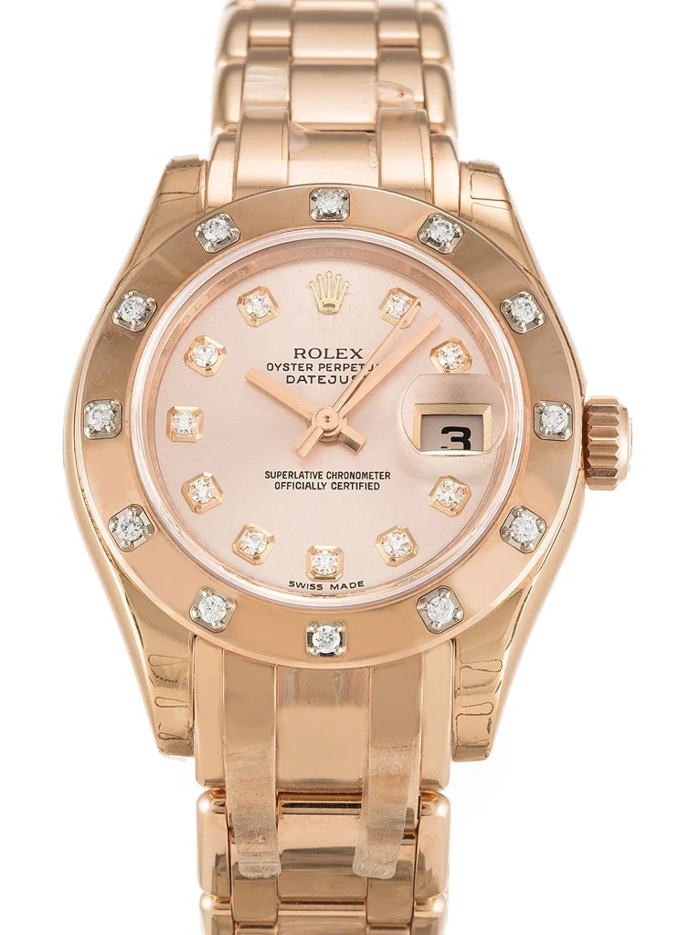 Rolex Pearlmaster Rose Dial 80315