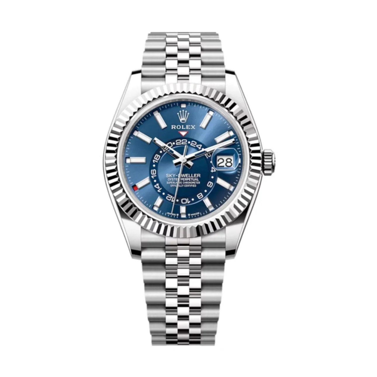 Rolex Sky-Dweller Bright blue Dial 336934 Jubilee