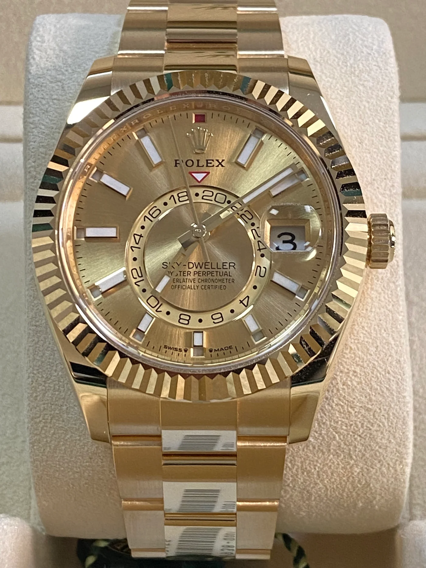 Rolex Sky-Dweller Champagne Dial 336938