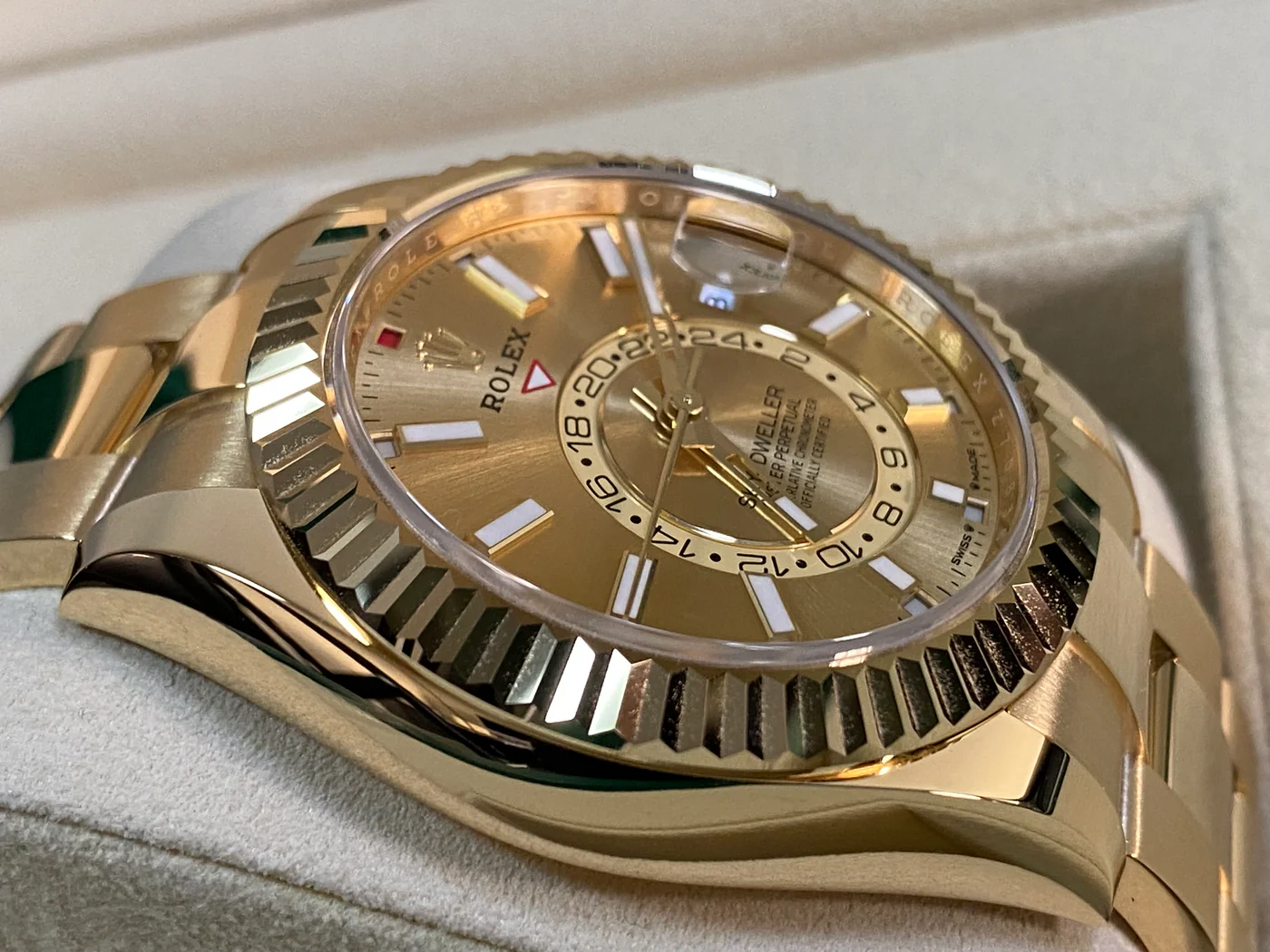 Rolex Sky-Dweller Champagne Dial 336938