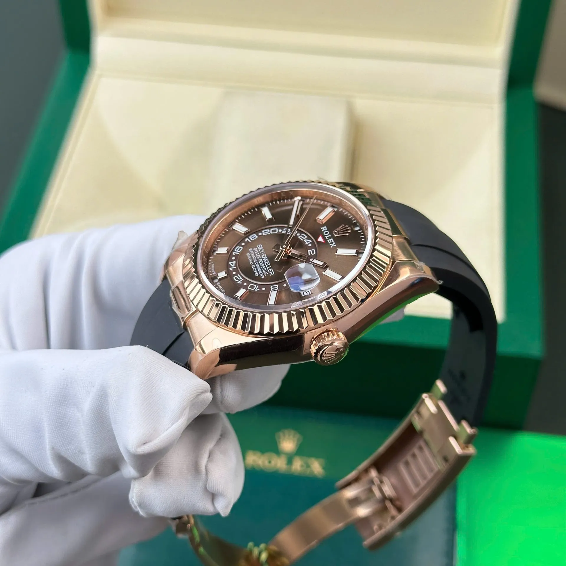 Rolex Sky-Dweller Chocolate Dial 336235
