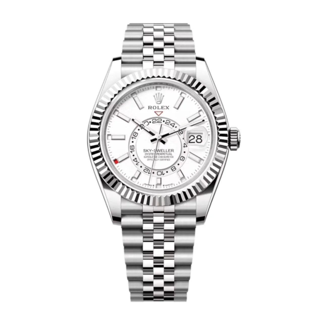 Rolex Sky-Dweller Intense white Dial 336934 Jubilee