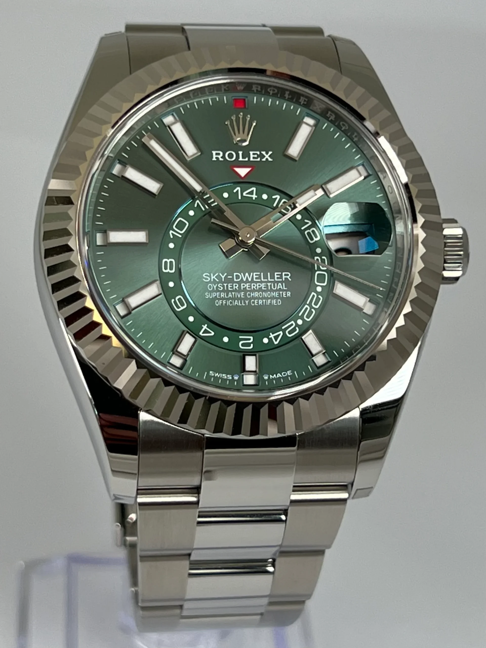 Rolex Sky-Dweller Mint green Dial 336934 Oyster