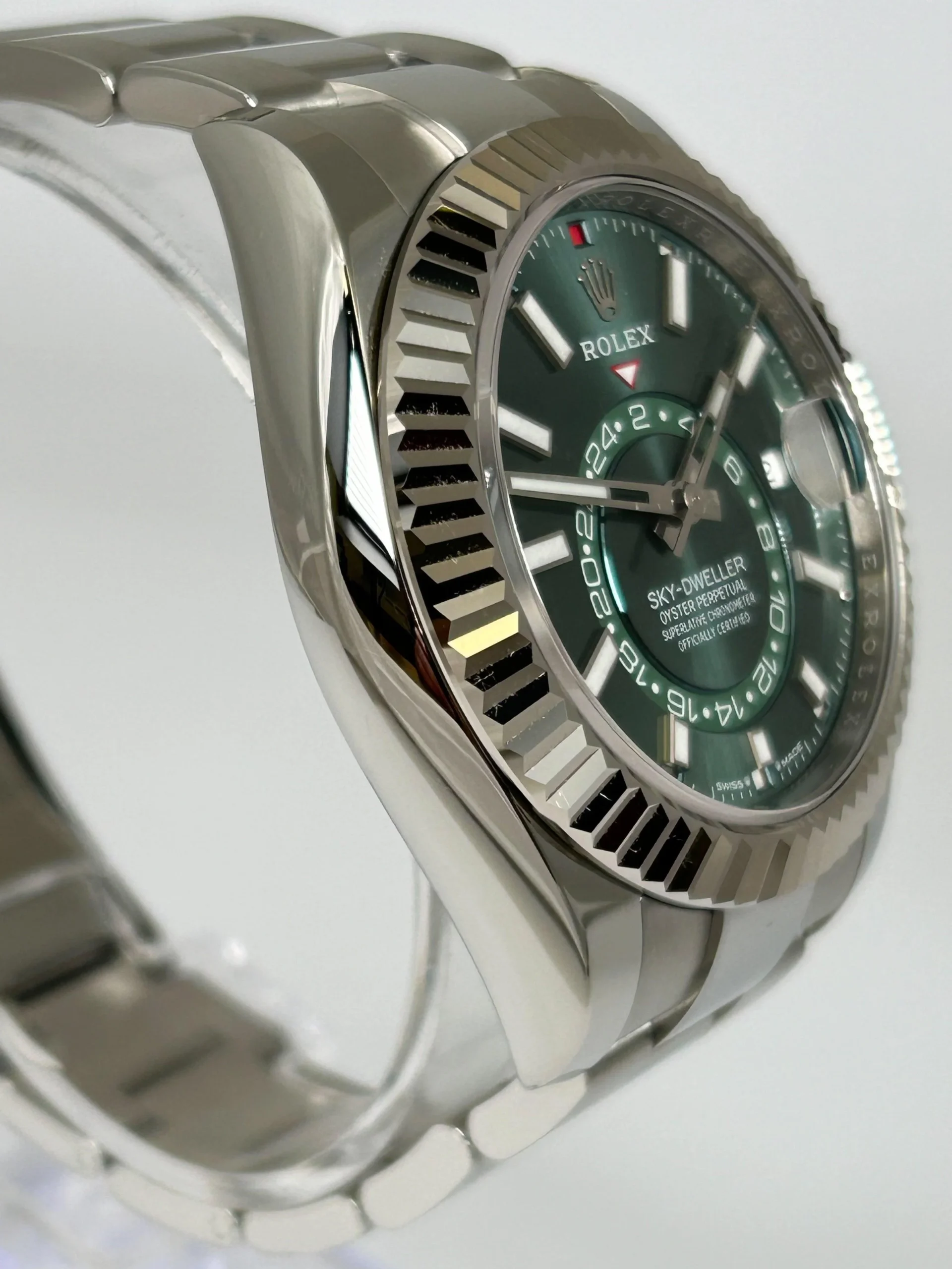 Rolex Sky-Dweller Mint green Dial 336934 Oyster