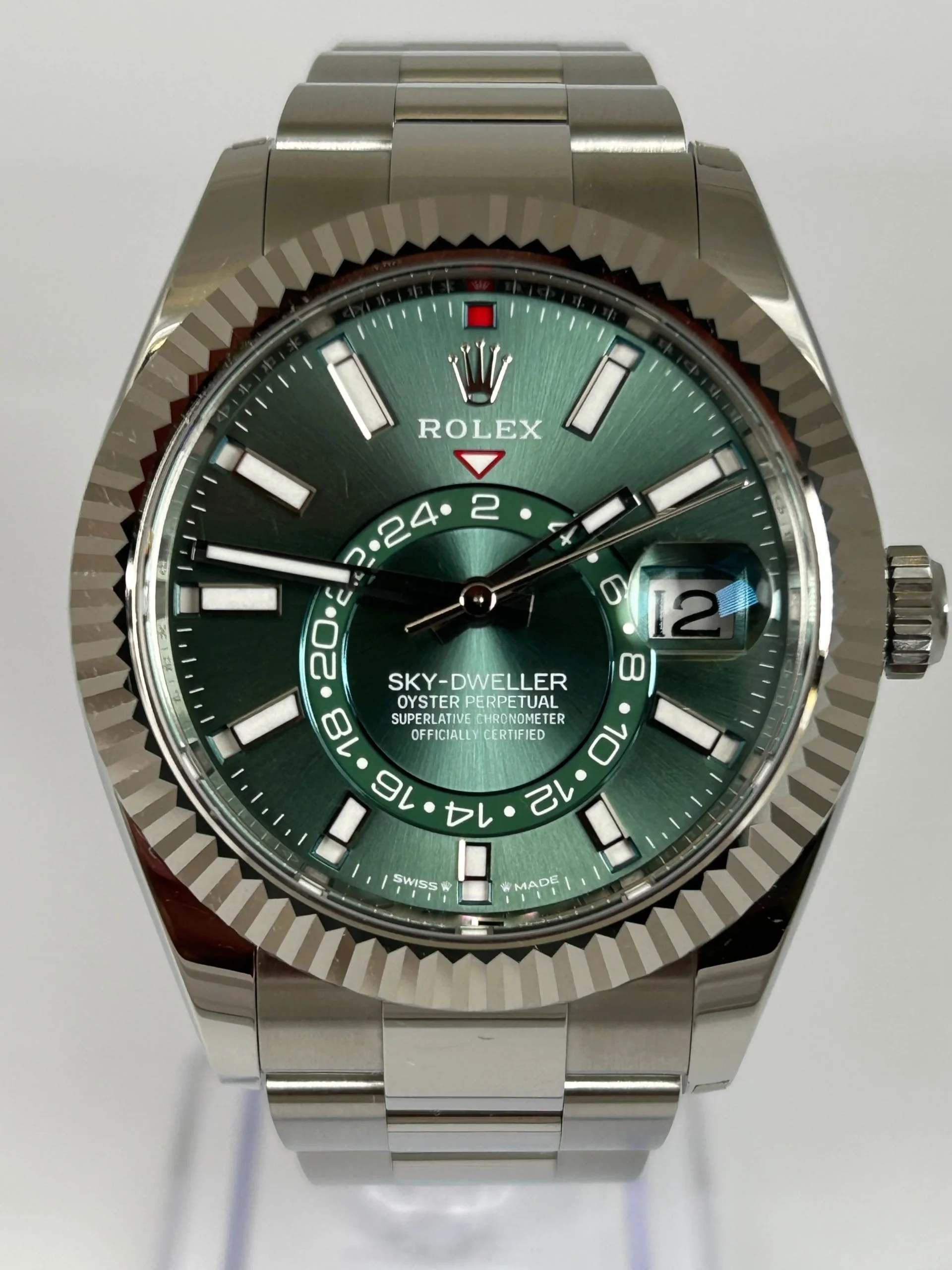 Rolex Sky-Dweller Mint green Dial 336934 Oyster