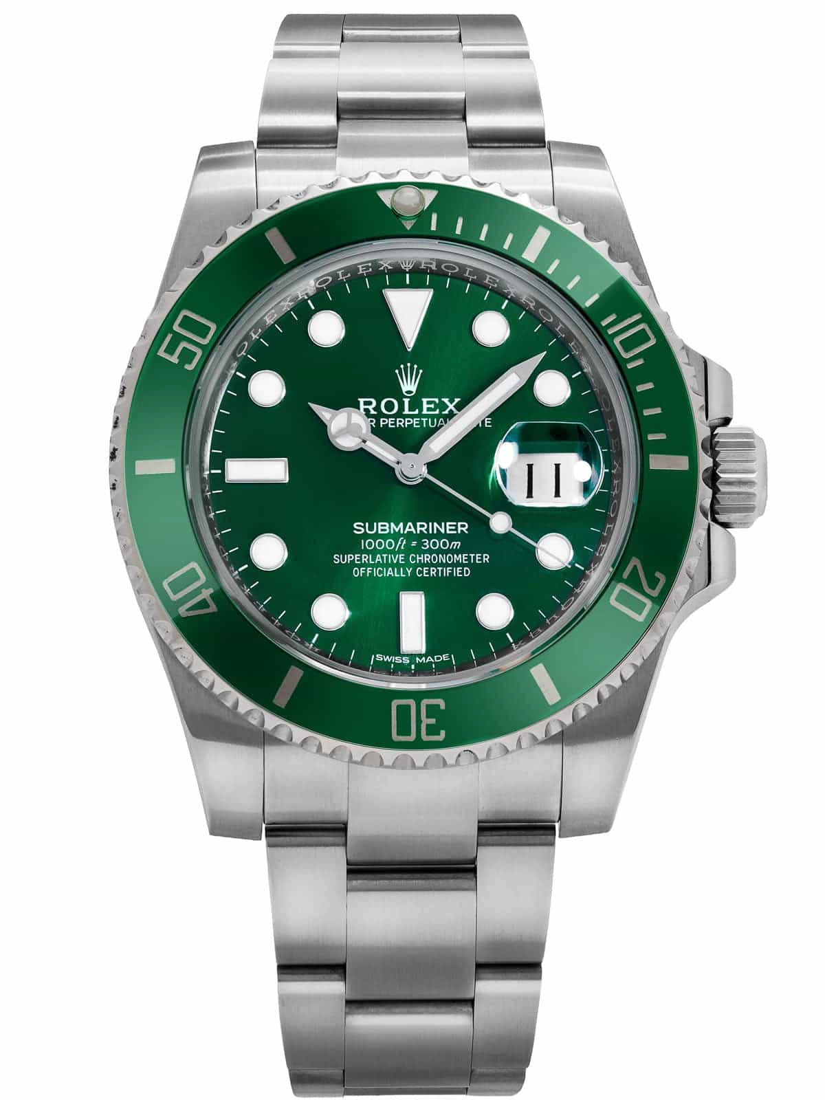 Rolex Submariner Green Dial 116610LV “Hulk”
