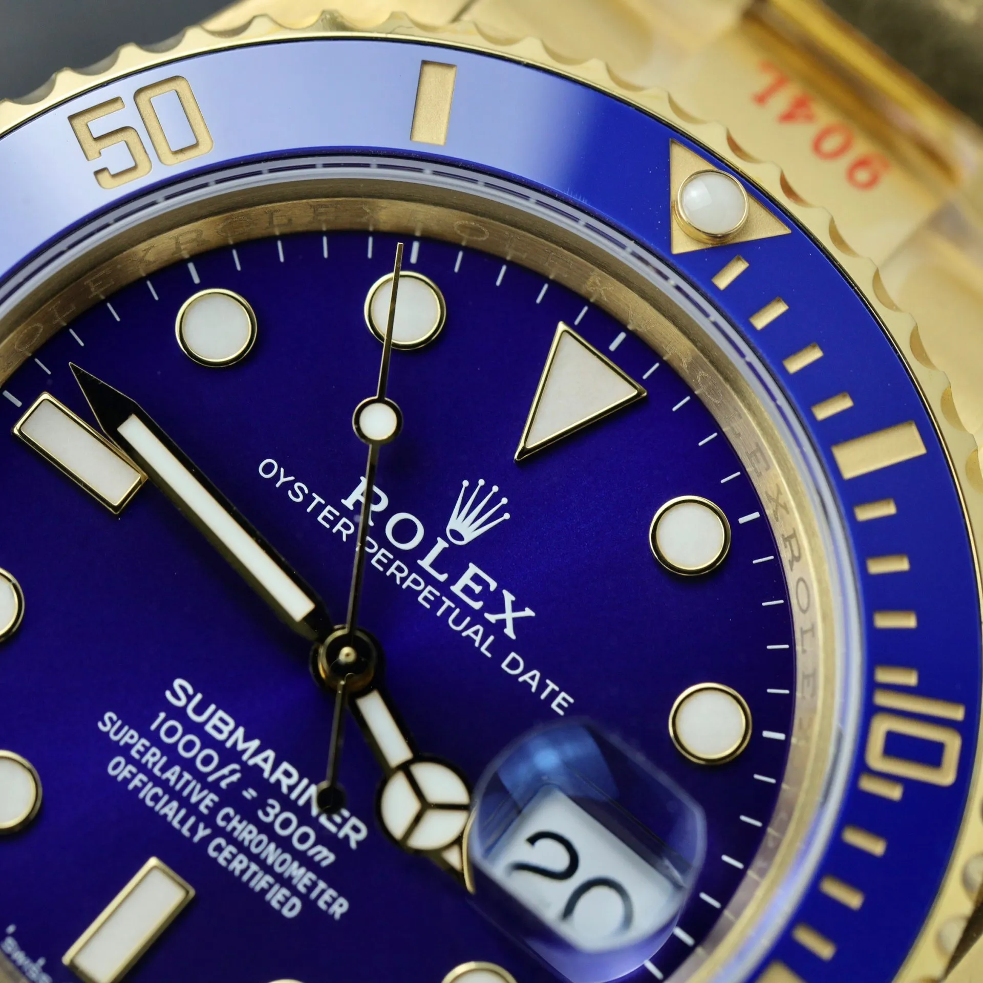 Rolex Submariner Blue Dial 126618LB
