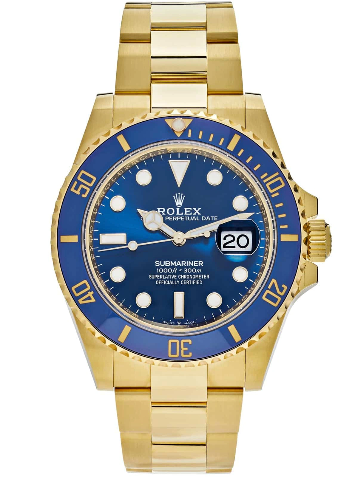 Rolex Submariner Blue Dial 126618LB