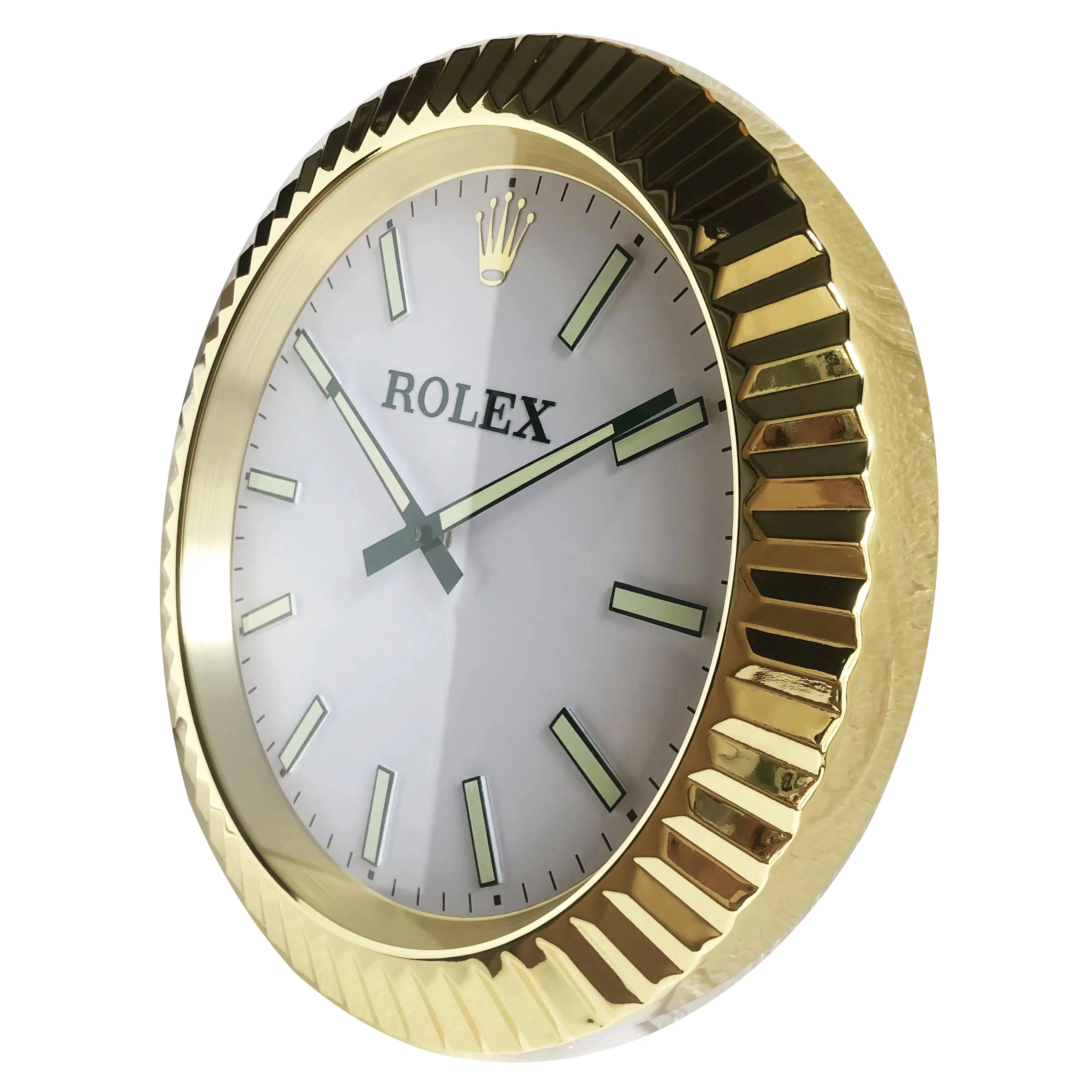 ROLEX WALL CLOCK – DATEJUST GOLD
