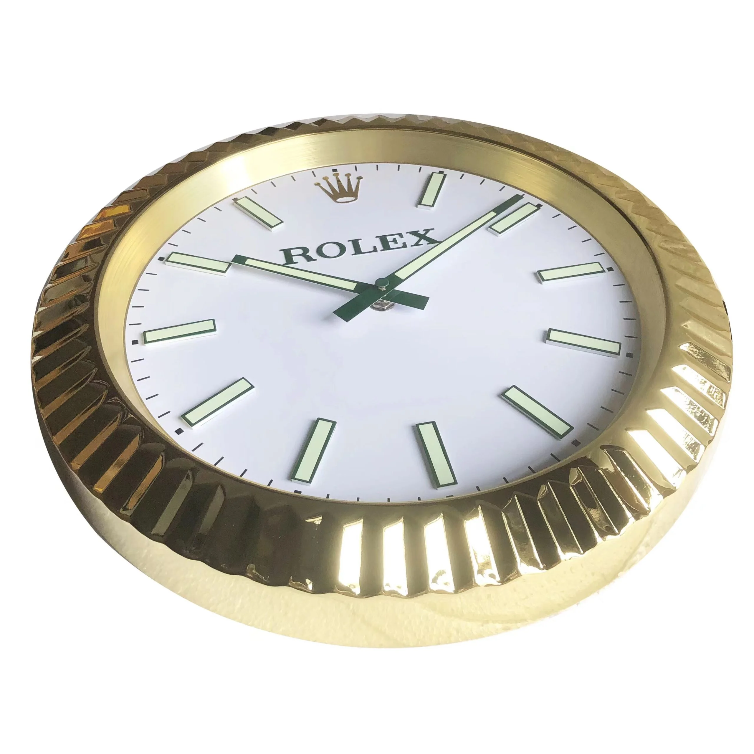 ROLEX WALL CLOCK – DATEJUST GOLD