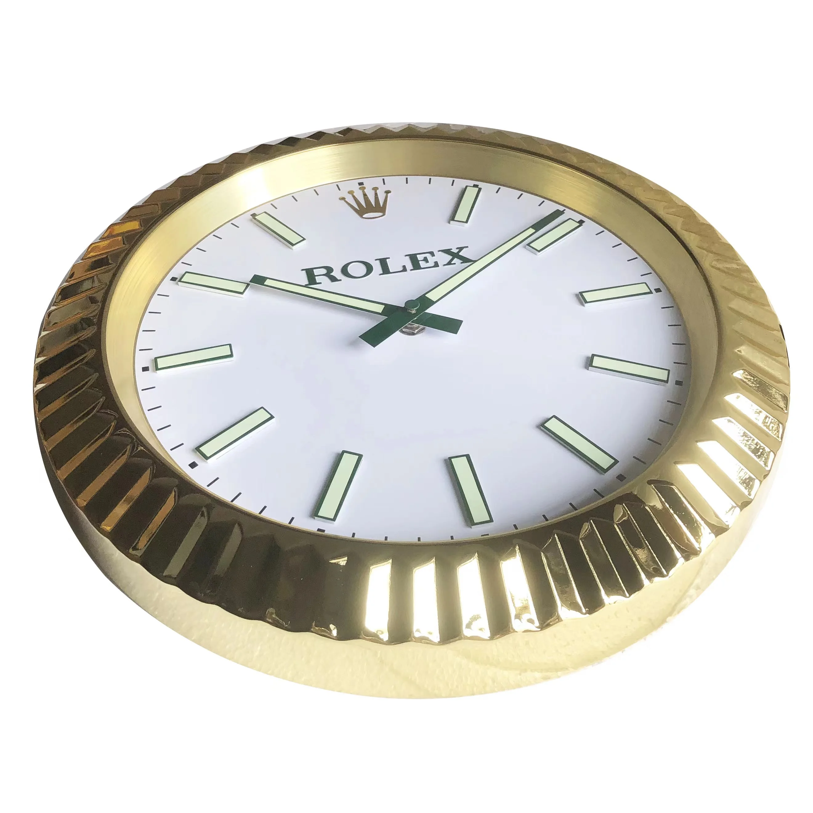 ROLEX WALL CLOCK – DATEJUST GOLD