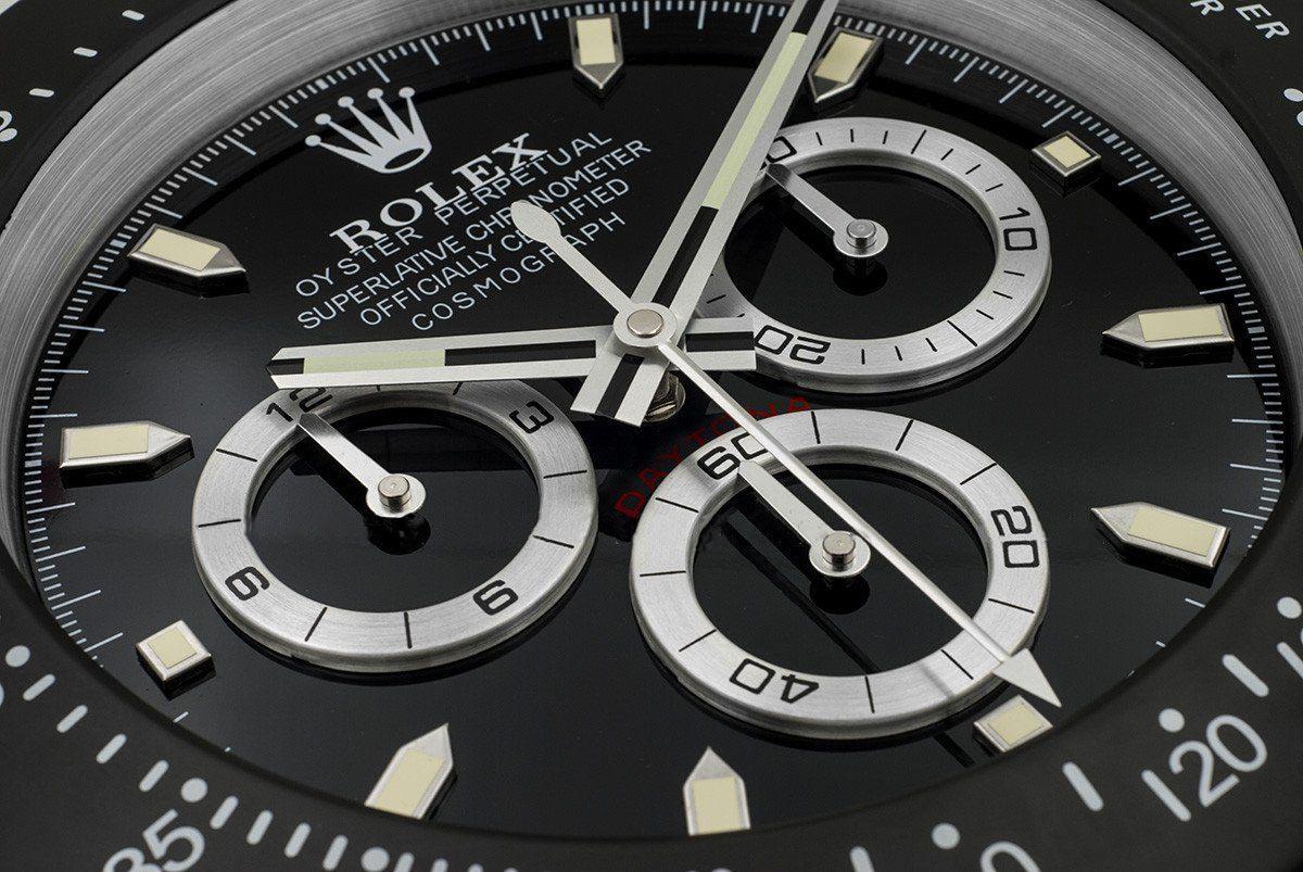 ROLEX WALL CLOCK – DAYTONA Reverse Panda