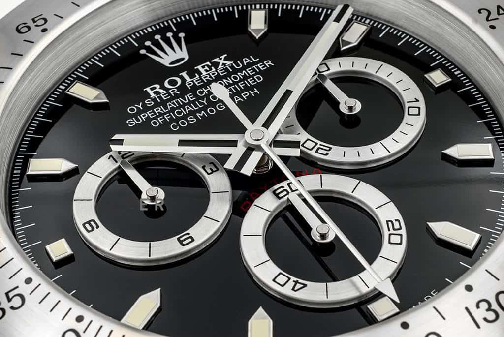 ROLEX WALL CLOCK – DAYTONA CHRONOGRAPH BLACK