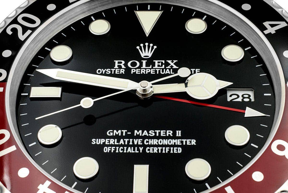 ROLEX WALL CLOCK – GMT MASTER II ‘COKE’