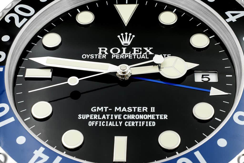 ROLEX WALL CLOCK – WIMBLEDON OYSTER DATEJUST GOLD