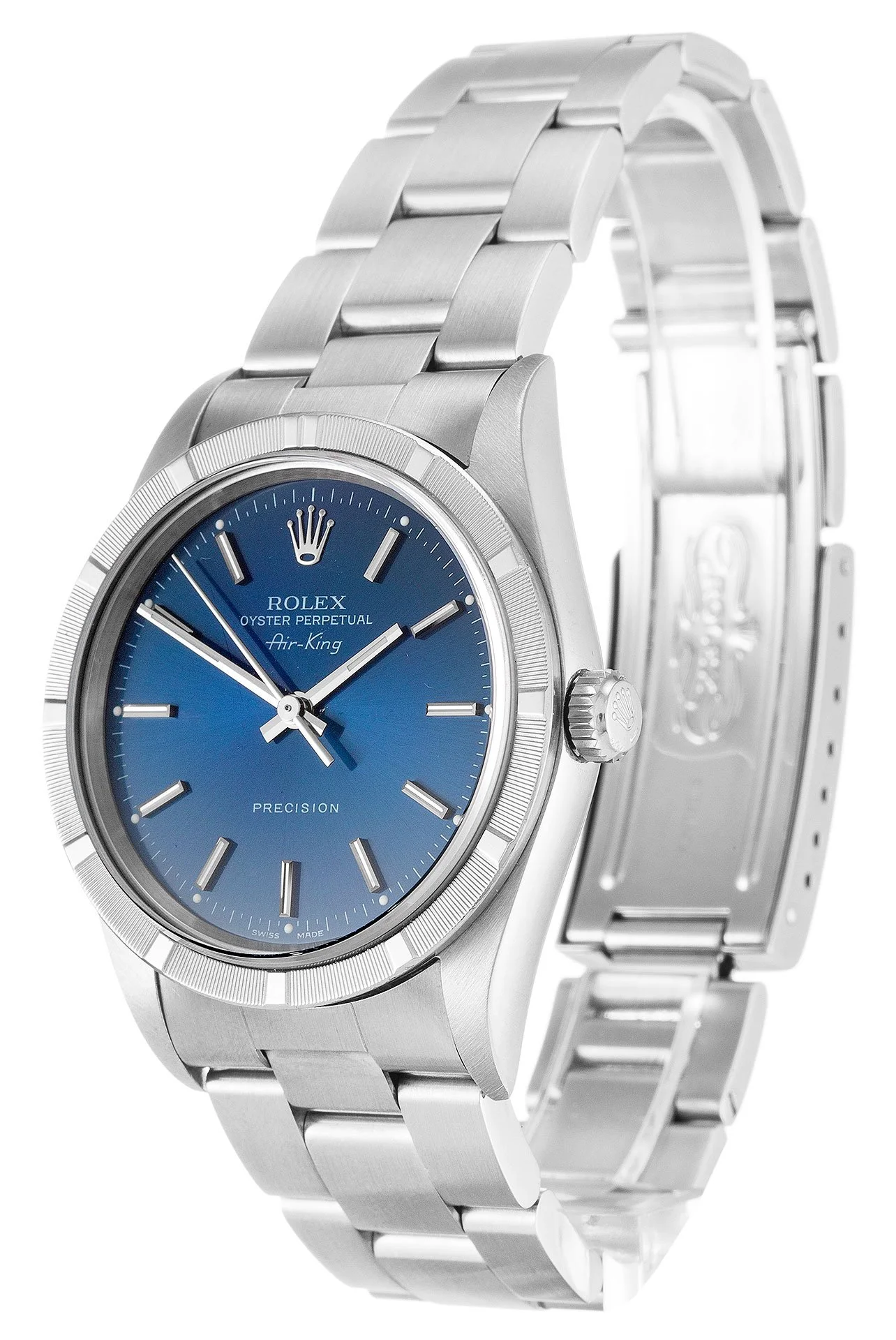 Rolex Air King 34mm Blue Dial
